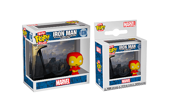 [#Pré-venda] - Funko Bitty - Marvel Iron Man - Marvel.
