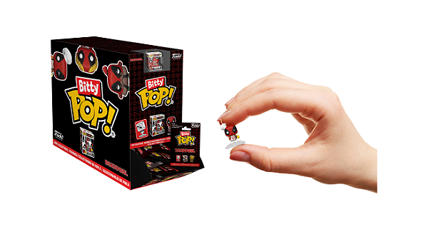 [#Pré-venda] - Funko Bitty Mistério - Deadpool (Unidade).
