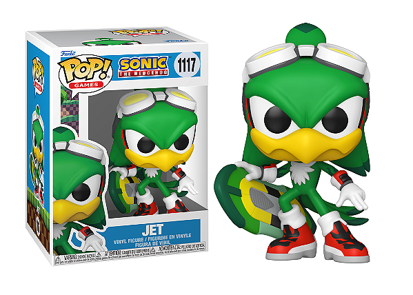 [#Pré-venda] - Funko Pop - Jet the Hawk -  Sonic the Hedgehog (1117)