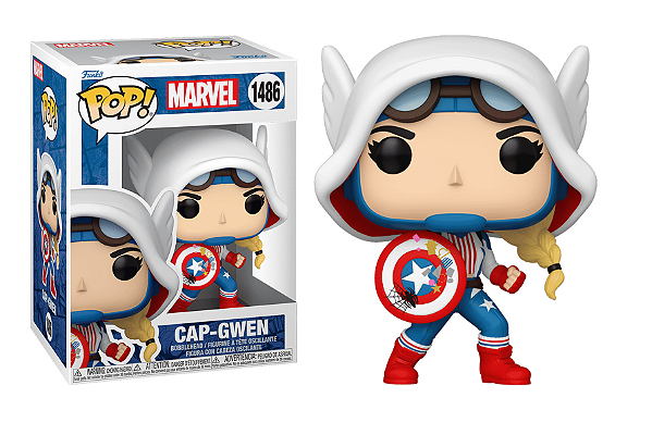 [#Pré-venda] - Funko Pop - Cap Gwen - Marvel (1486)