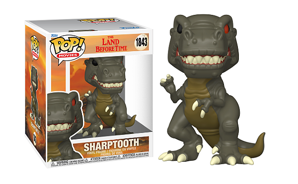 [#Pré-venda] - Funko Pop - Sharptooth - Em Busca do Vale Encantado (1843)