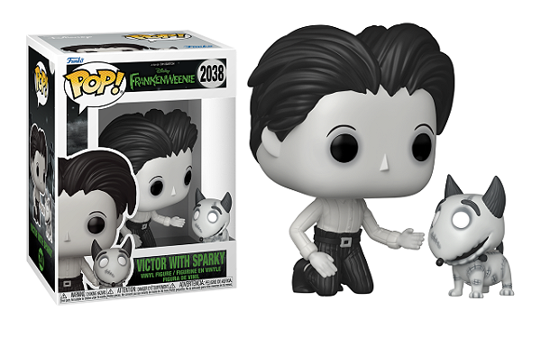 [#Pré-venda] - Funko Pop - Victor with Sparky - Disney Frankenweenie (2038)