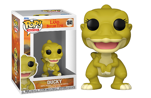 [#Pré-venda] - Funko Pop - Ducky (Saurolophus) - Em Busca do Vale Encantado (1841)