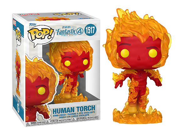 [#Pré-venda] - Funko Pop - Tocha Humana Fantastic - Quarteto Fantástico (1517)