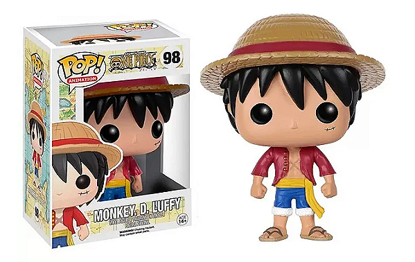 [#Vempraloja] - Funko Pop - Monkey D Luffy - One Piece (98)