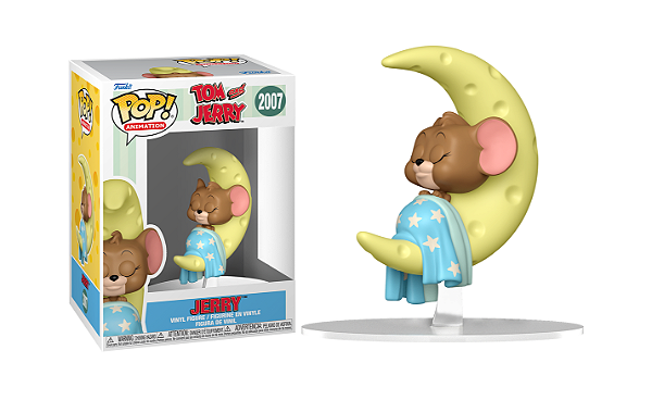 [#Pré-venda] - Funko Pop - Jerry on Cheese Moon - Tom & Jerry (2007)