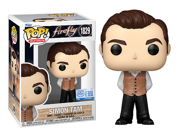 [#Pré-venda] - Funko Pop - Simon Tam Exclusivo - Firefly (1826)