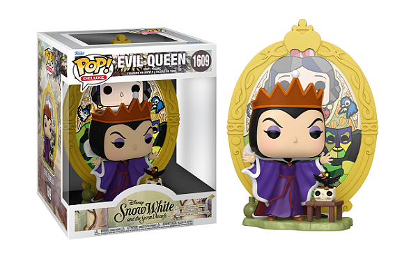 [#Pré-venda] - Funko Pop - Deluxe Evil Queen Snow White Stained Glass - Disney’s (1609)