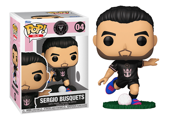 [#Pré-venda] - Funko Pop - Sergio Busquets - MLS Inter Miami (04)