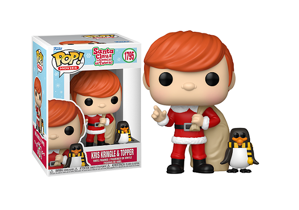[#Pré-venda] - Funko Pop - Kris Kringle & Topper - Santa Claus is Comin’ to Town (1795)
