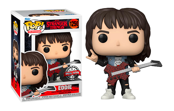 Funko Pop - Eddie Exclusivo - Stranger Things (1250)