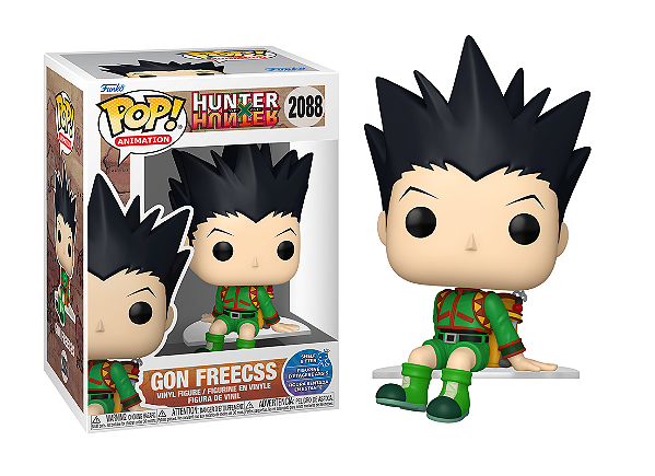 [#Pré-venda] - Funko Pop - Gon Freecss Shelf Sitter - Hunter X Hunter (2088)