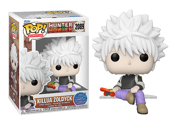 [#Pré-venda] - Funko Pop - Killua Zoldyck Shelf Sitter - Hunter X Hunter (2089)