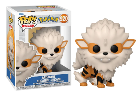[#Pré-venda] - Funko Pop - Arcanine - Pokémon (920)