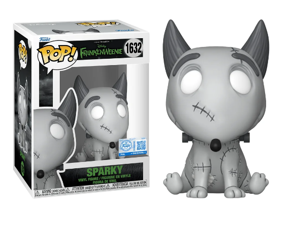 [#Pré-venda] - Funko Pop - Frankenstein Sparky Exclusivo - Disney Frankenweenie (1632)