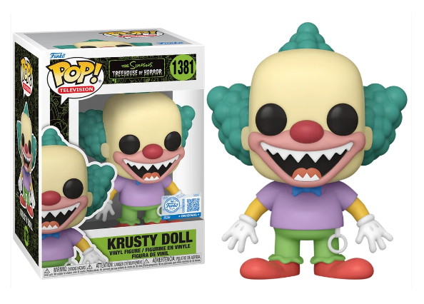 [#Pré-venda] - Funko Pop - Krusty Doll Exclusivo - Os Simpsons (1381)
