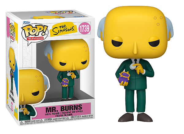[#Pré-venda] - Funko Pop - Mr. Burns - The Simpsons (1739)