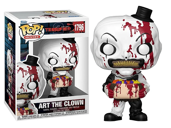 [#Pré-venda] - Funko Pop - Art The Clown - Terrifier (1796)