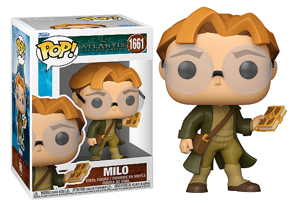 [#Pré-venda] - Funko Pop - Milo - Disney Atlantis O Reino Perdido (1661)