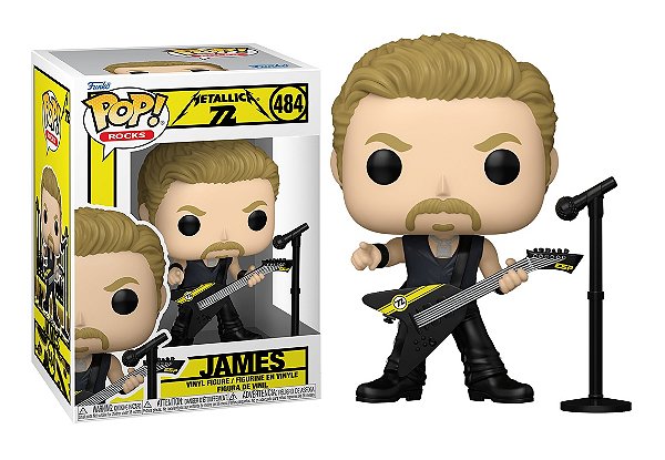 [#Pré-venda] - Funko Pop - James 72 Seasons - Metallica (484)