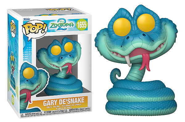[#Pré-venda] - Funko Pop - Gary De'Snake - Zootopia 2 (1655)