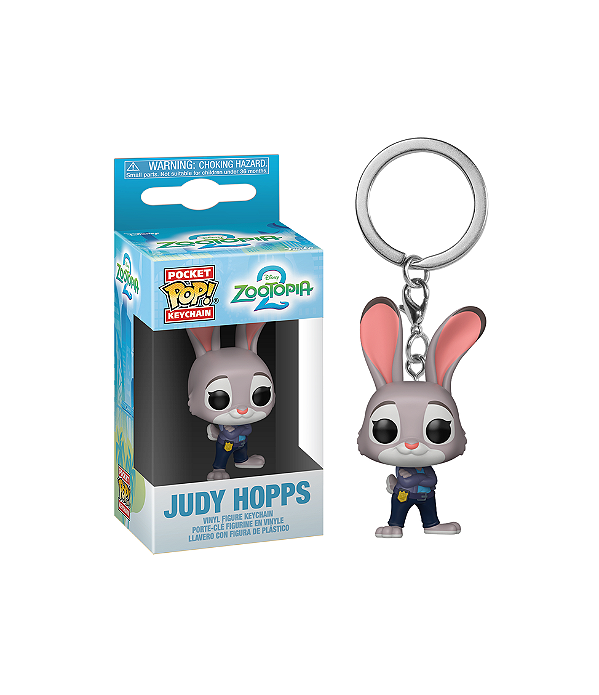 Chaveiro - Judy Hopps - Disney Zootopia 2.