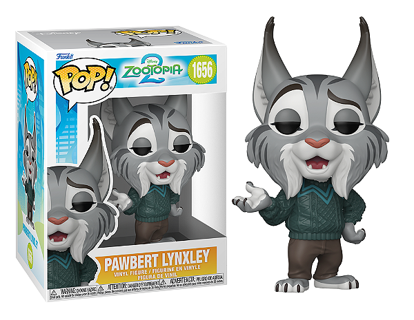 [#Pré-venda] - Funko Pop - Pawbert Lynxley - Zootopia 2 (1656)