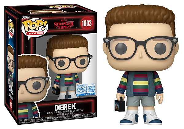 [#Pré-venda] - Funko Pop - Derek Exclusivo - Stranger Things (1803)