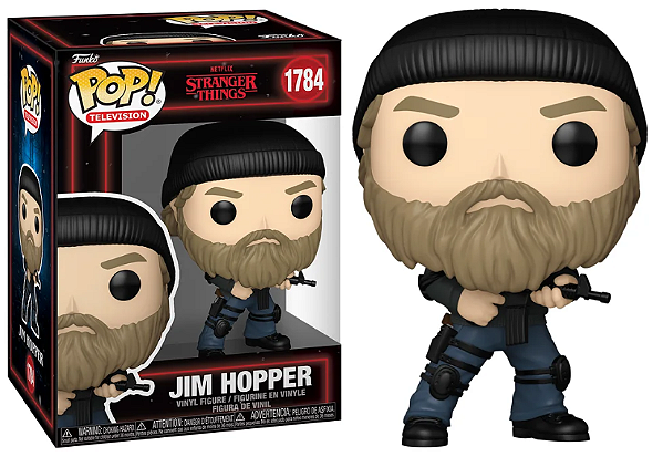 [#Pré-venda] - Funko Pop - Jim Hopper - Stranger Things (1784)