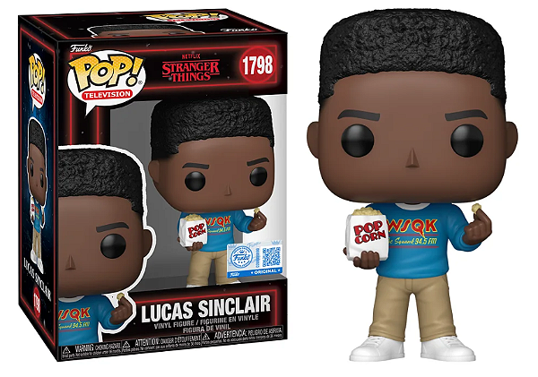 [#Pré-venda] - Funko Pop - Lucas Sinclair Exclusivo - Stranger Things (1798)