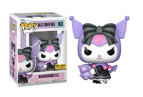 [#Pré-venda] - Funko Pop - Kuromi With Baku Exclusivo - Pokémon (63)