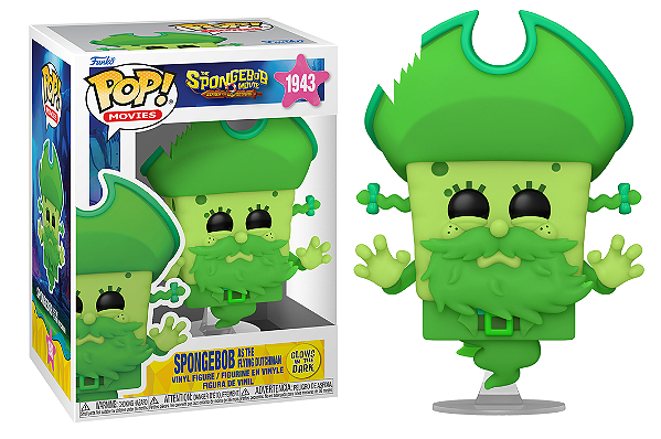 [#Pré-venda] - Funko Pop - Bob Esponja Holandês Voador (Pirate) - Nickeldeon Bob Esponja (1943)