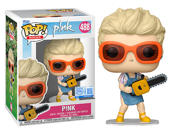 [#Pré-venda] - Funko Pop - Pink with Chainsaw Exclusivo So What Exclusivo - Pink (488)