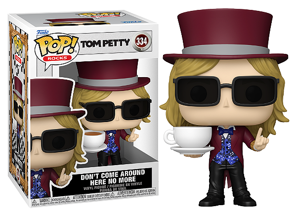 [#Pré-venda] - Funko Pop - Tom Petty (Don’t Come Around Here No More) - Tom Petty (334)