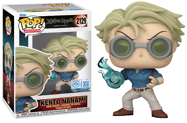 [#Vempraloja] - Funko Pop - Kento Nanami Exclusivo - Jujutsu Kaisen (2129)