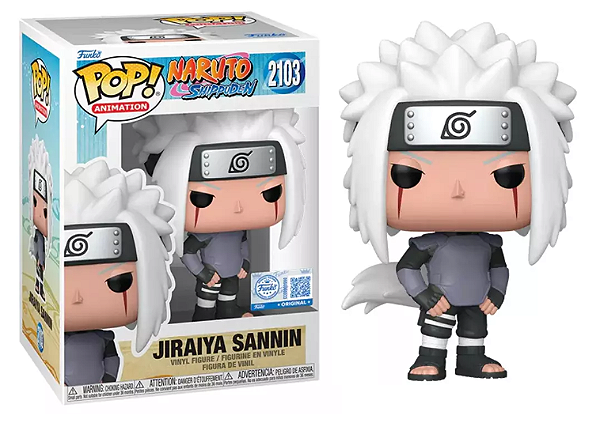 [#Pré-venda] - Funko Pop - Jiraiya Sannin Exclusivo - Naruto Shippuden (2103)