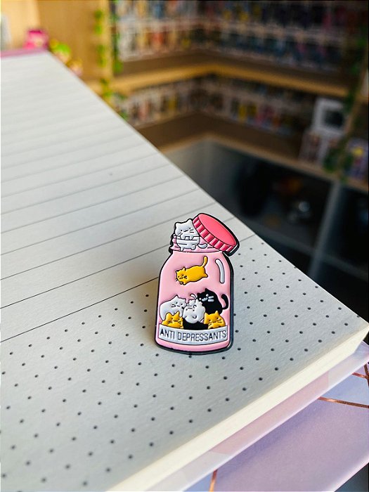 Pin - Gato (Anti Depressivo).
