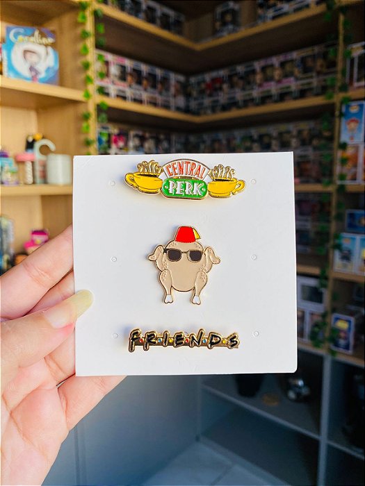 Pin - Friends (Central Park, Chicken e Friends).