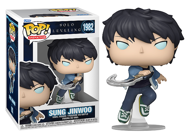 [#Pré-venda] - Funko Pop - Sung Jinwoo - Solo Leveling (1982)