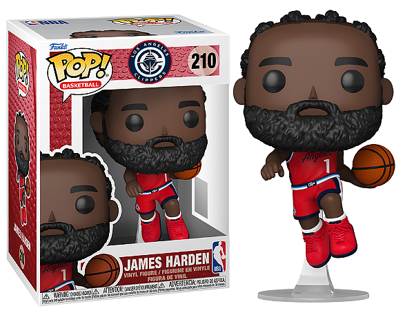 [#Pré-venda] - Funko Pop - James Harden - NBA Los Angeles Clippers (210)