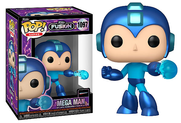 [#Pré-venda] - Funko Pop - Mega Man (Funko Fusion) - Mega Man (1097)