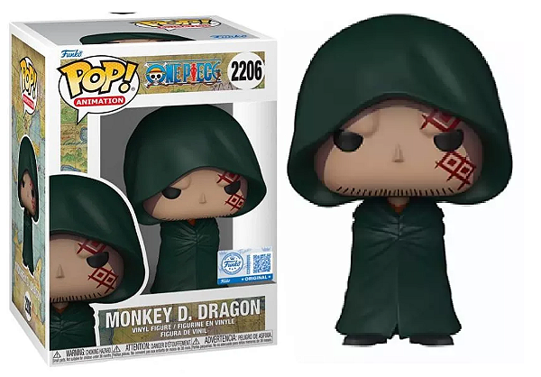 [#Pré-venda] - Funko Pop - Monkey D Dragon Exclusivo - One Piece (2206)