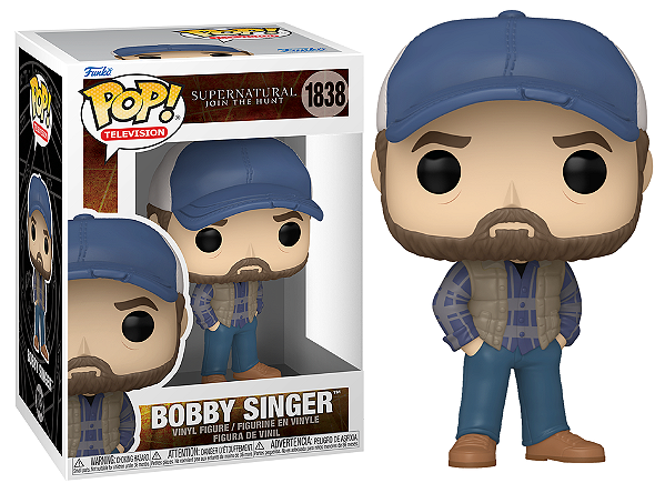 [#Pré-venda] - Funko Pop - Bobby Singer - Supernatural (1838)