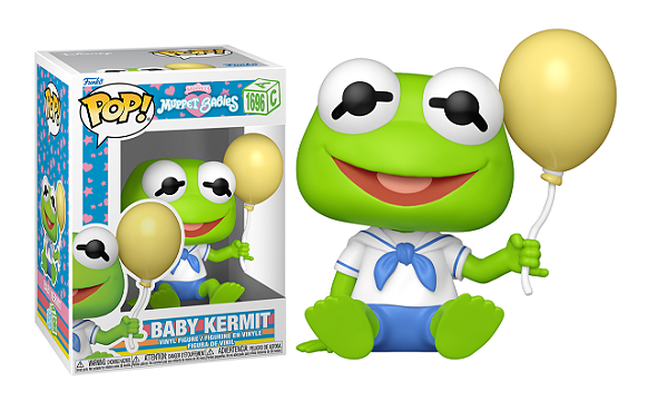 [#Pré-venda] - Funko Pop - Baby Kermit - Disney Muppet Babies (1696)