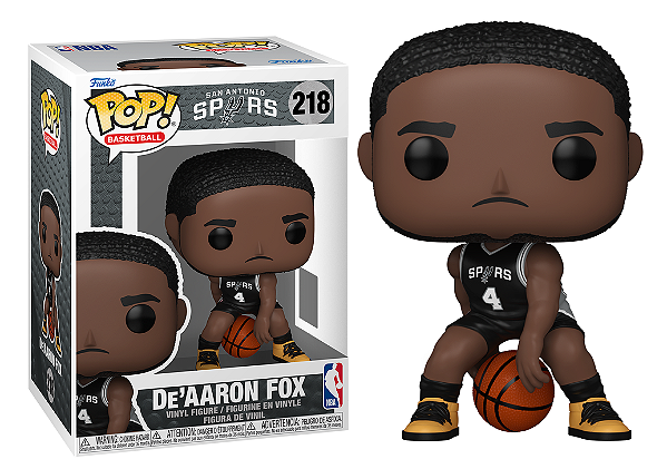 [#Pré-venda] - Funko Pop - De'Aaron Fox - NBA San Antonio Spurs (218)