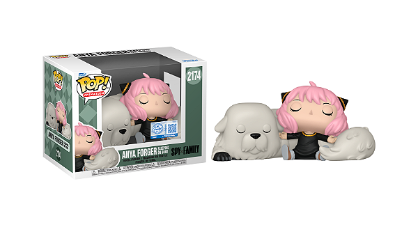 [#Pré-venda] - Funko Pop - Anya Forger Sleeping on Bond Exclusivo - Spy x Family (2174)