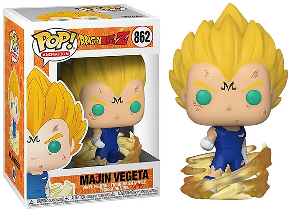 [#Pré-venda] - Funko Pop - Dragon Ball Z Majin Vegeta - Dragon Ball Z (862)
