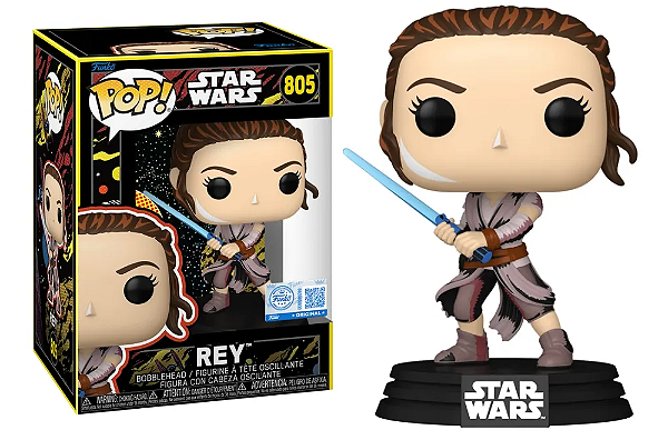 [#Pré-venda] - Funko Pop - Rey Exclusivo - Star Wars (805)