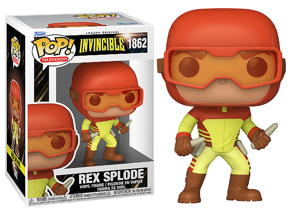 [#Pré-venda] - Funko Pop - Rex Splode - Invincible (1862)