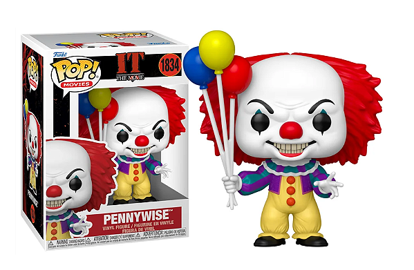 [#Pré-venda] - Funko Pop - Pennywise - It: Bem-Vindos a Derry (1834)